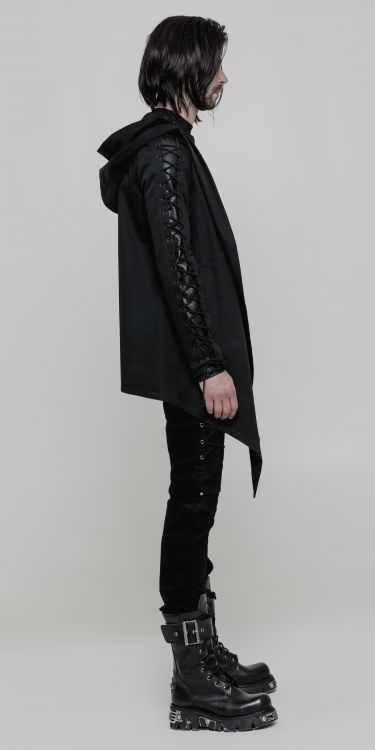  Punk Hooded Coat Punk Rave OY-879XCM/BK  4