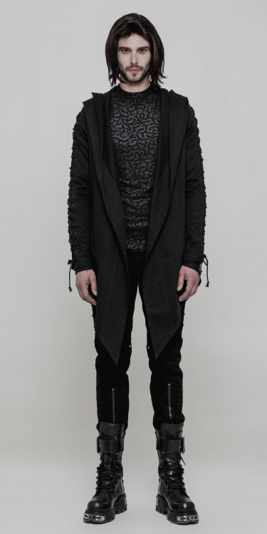  Punk Hooded Coat Punk Rave OY-879XCM/BK  7