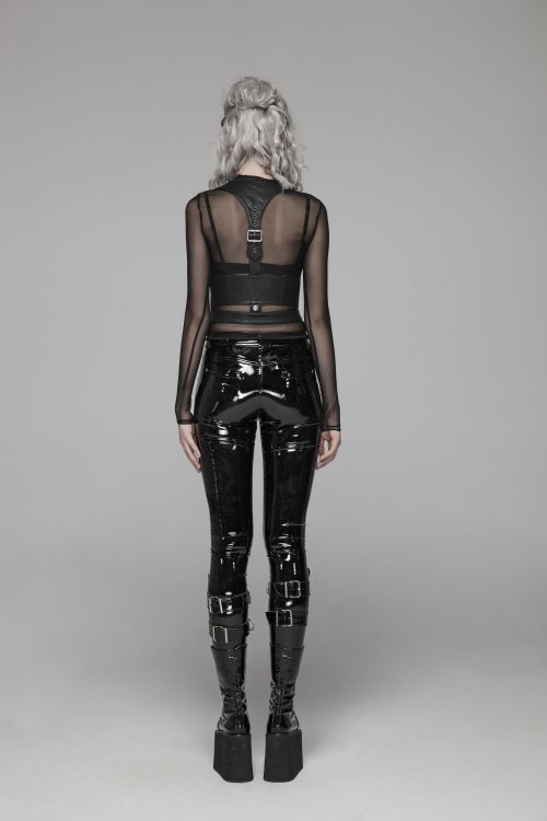  PUNK Patent Leather Pants Punk Rave WK-378XCF/BK-BRI  7