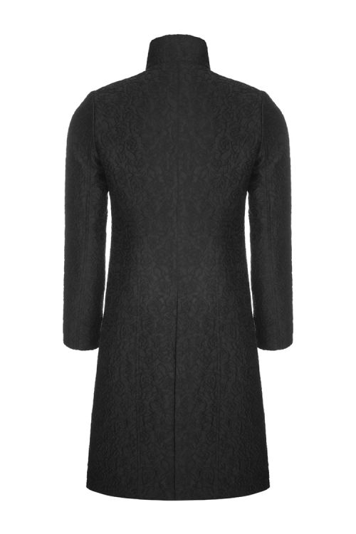 Gothic Gorgeous Three-quarter coat Punk Rave WY-850LCM/BK  2