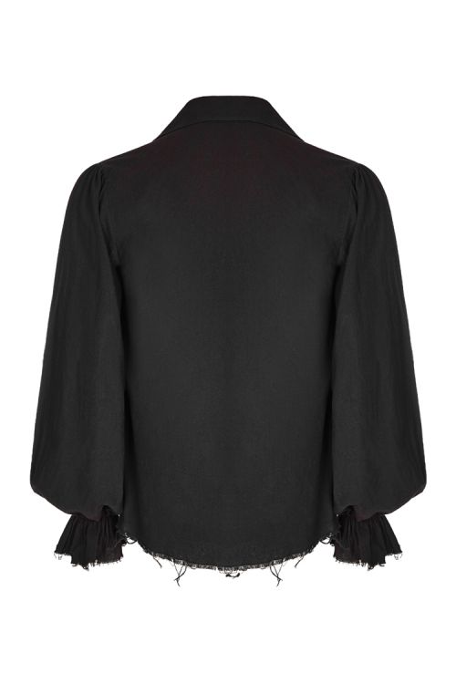  Steampunk Long Sleeve Shirt Punk Rave WY-873CCM/BK  2