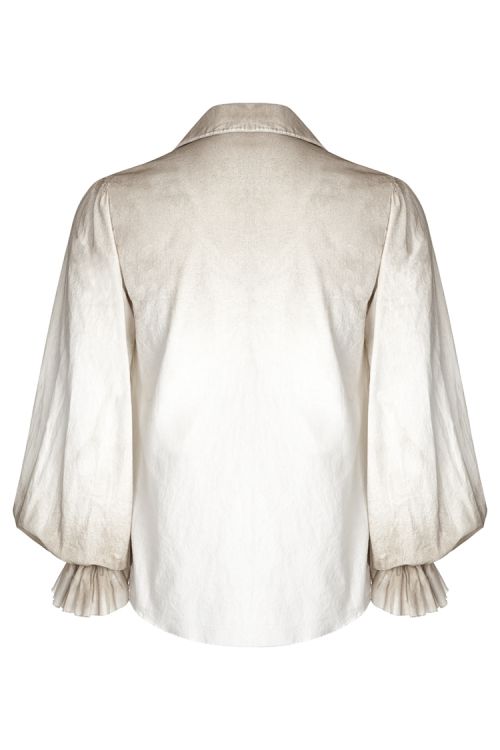  Steampunk Long Sleeve Shirt Punk Rave WY-873CCM/WH  4