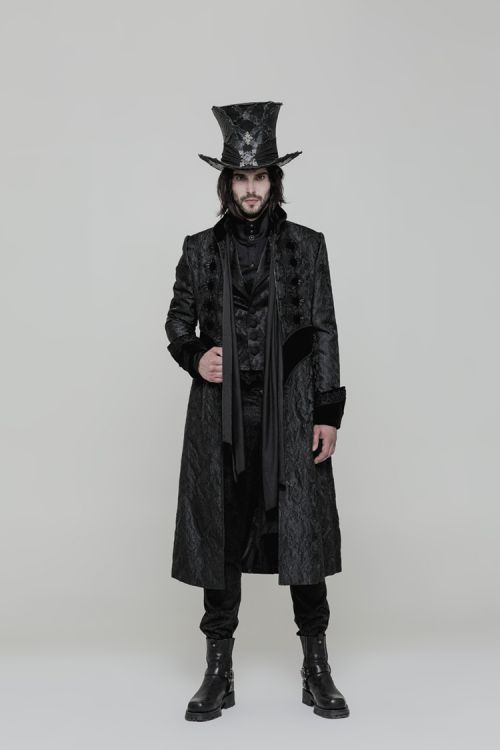  Victoria Gorgeous Long Coat Punk Rave WY-874LCM/BK  7