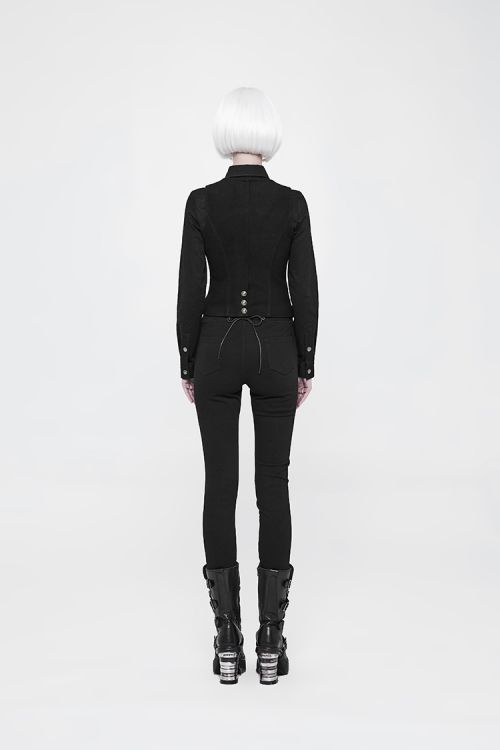  Uniform Woolen Waistcoat Punk Rave WY-891MJF/BK  7