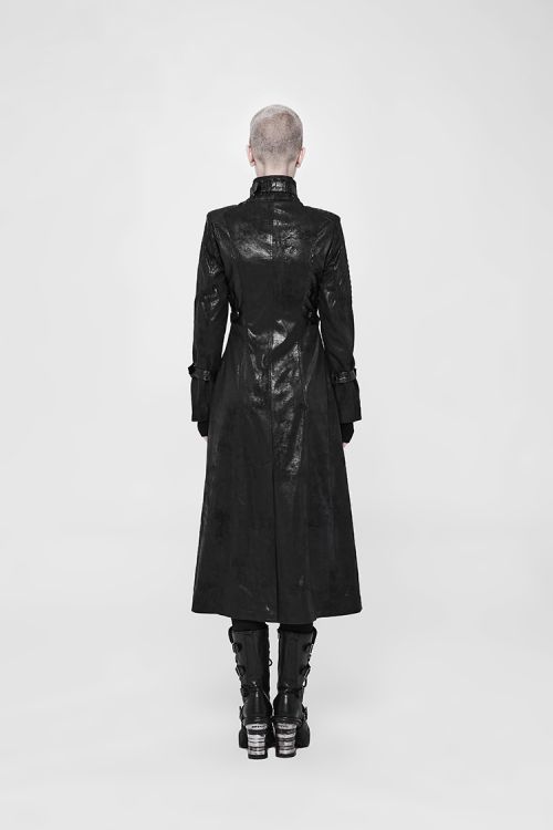 Дизайнерское пальто Darkness Middle Length Coat Punk Rave WY-896XCF/BK Изображение 6
