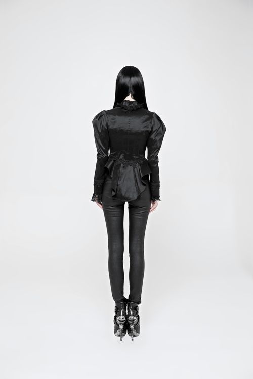   Gothic Gorgeous Short Coat Punk Rave WY-898LDF/BK  6