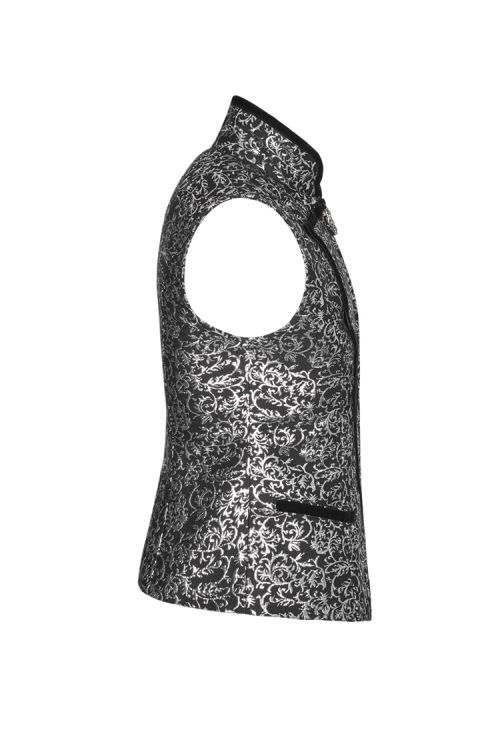 Gothic Bat Collar Dress Vest Punk Rave WY-923MJM/BK-SI  4