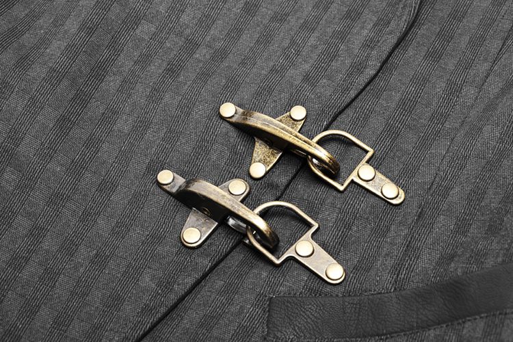  Steampunk Quiff Vest Punk Rave WY-929MJM/BK  9