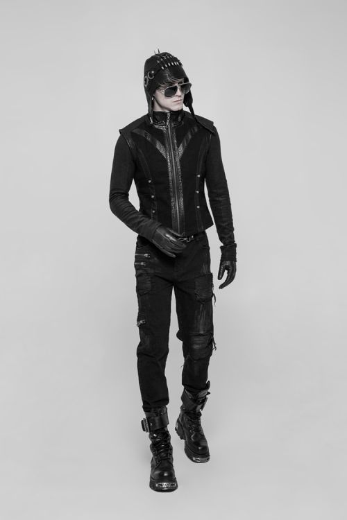  Punk Rough vest Punk Rave WY-930MJM/BK  4