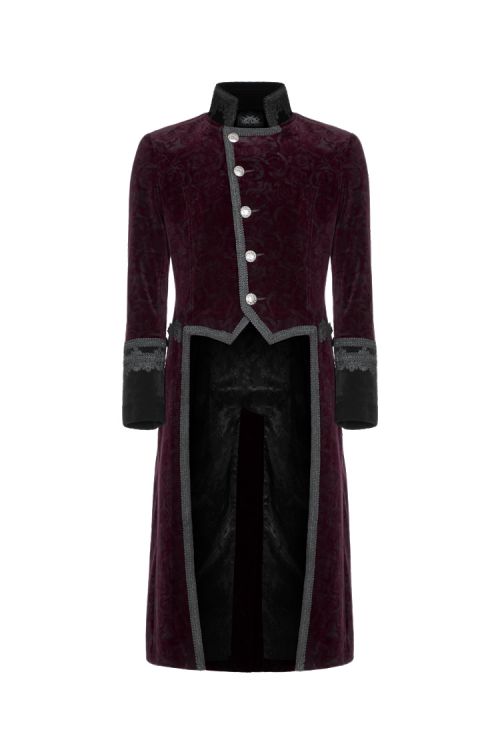 Пальто Gothic Tuxedo Punk Rave WY-942LCM/RD Изображение 2