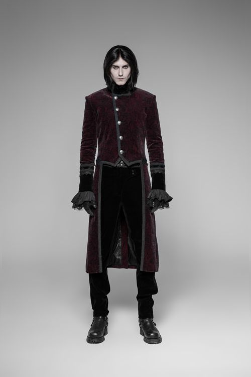 Пальто Gothic Tuxedo Punk Rave WY-942LCM/RD Изображение 6