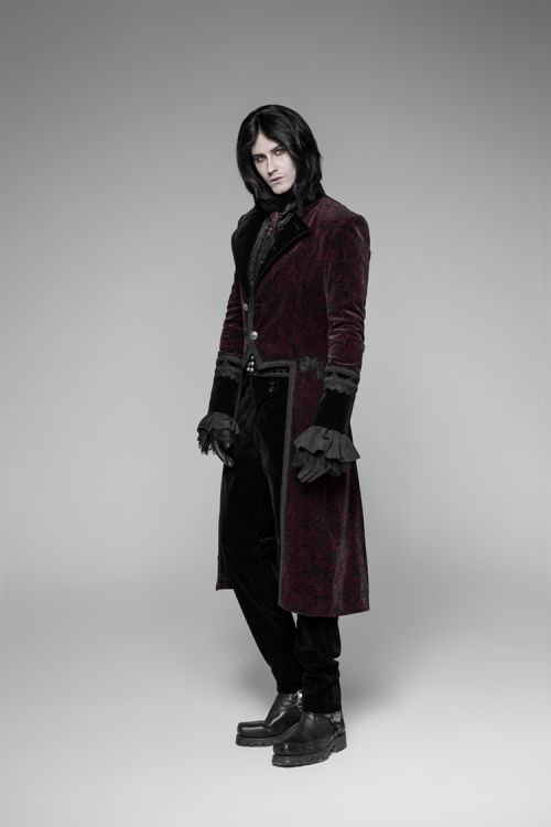 Пальто Gothic Tuxedo Punk Rave WY-942LCM/RD Изображение 5