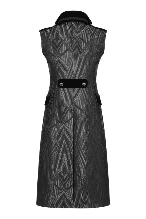     Punk Pattern Long Vest Punk Rave WY-944MJM/BK /     /  4