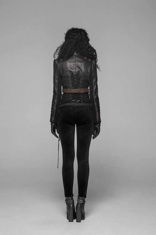  Steam Punk Short Jacket Punk Rave WY-961XDF/BK-CO  7