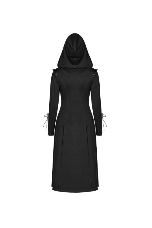  Punk Hooded Knit Jacket Punk Rave WY-964ZCF/BK  4