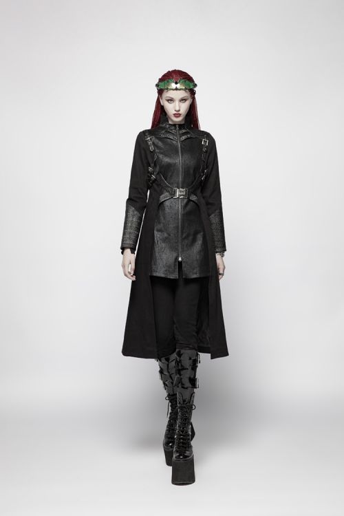  Punk Warrior Long Coat Punk Rave WY-974XCF/BK  6