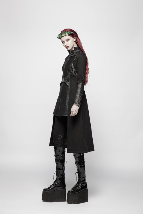  Punk Warrior Long Coat Punk Rave WY-974XCF/BK  7