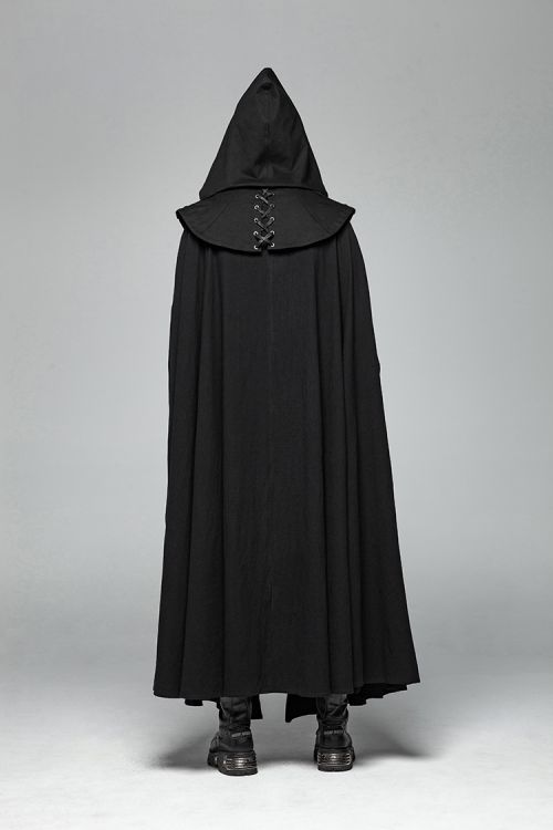  Punk Detachable Cloak Punk Rave WY-1008DPM/BK  8