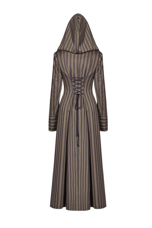  Steam Punk Striped Long Coat Punk Rave WY-1034LCF/CO  4