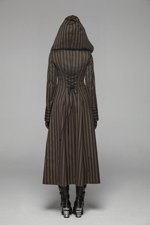  Steam Punk Striped Long Coat Punk Rave WY-1034LCF/CO  6