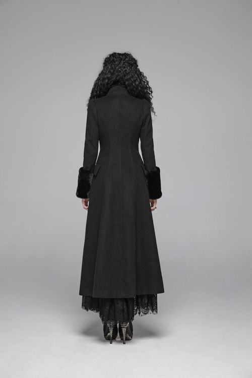  Gothic Gorgeous Long Coat Punk Rave WY-1040XCF/BK  7