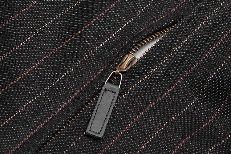 Gentleman Style Vertical Medium Long Coat Punk Rave WY-1073XCM/BK-CO  8