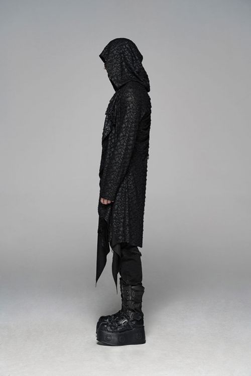  Diablo Vintage Long Coat Punk Rave WY-1086WYM/BK  7