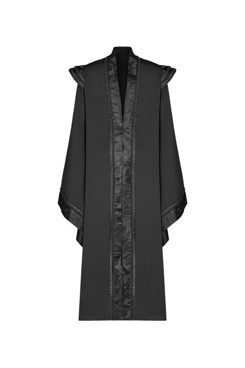  Chinese long gown jacket Punk Rave WY-1098XCM/BK  4