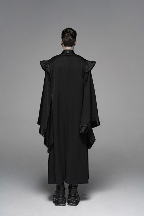  Chinese long gown jacket Punk Rave WY-1098XCM/BK  7