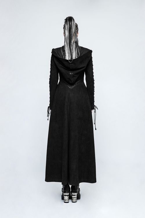  Gothic Dark Angel Long Coat Punk Rave Y-780/BK  8