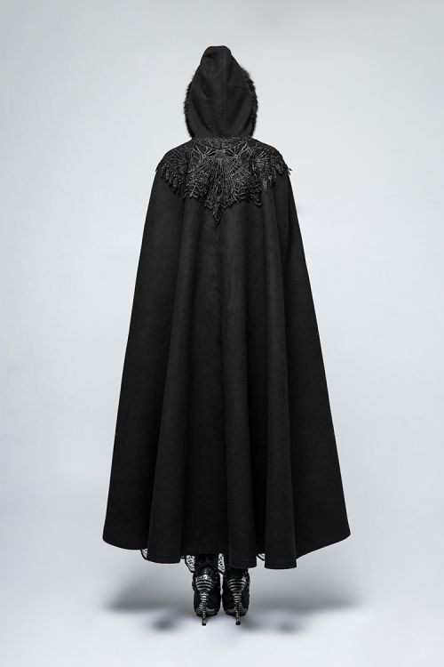  Gothic Long Coak Punk Rave Y-790/BK  7