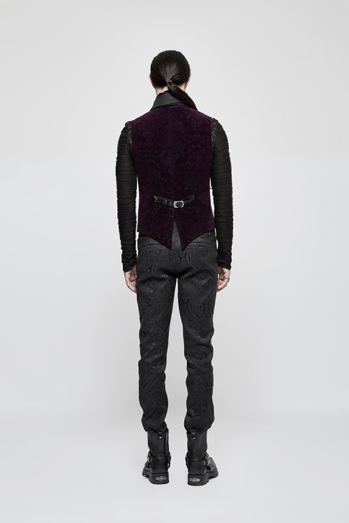  Gothic Printing Color Vest Punk Rave Y-813/VI  6