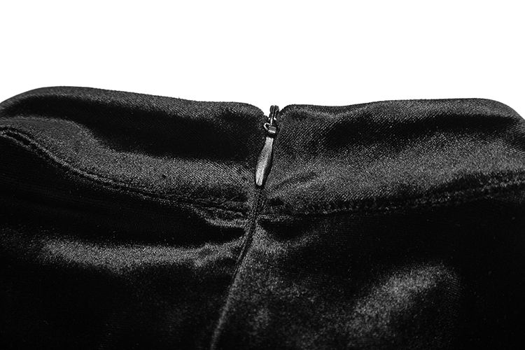  Dark lace Stitching A Pendulum Dress Punk Rave OPQ-300LQF/BK  8