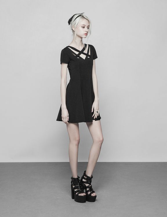  Handsome Cross Design Dress Punk Rave OPQ-374LQF/BK  7