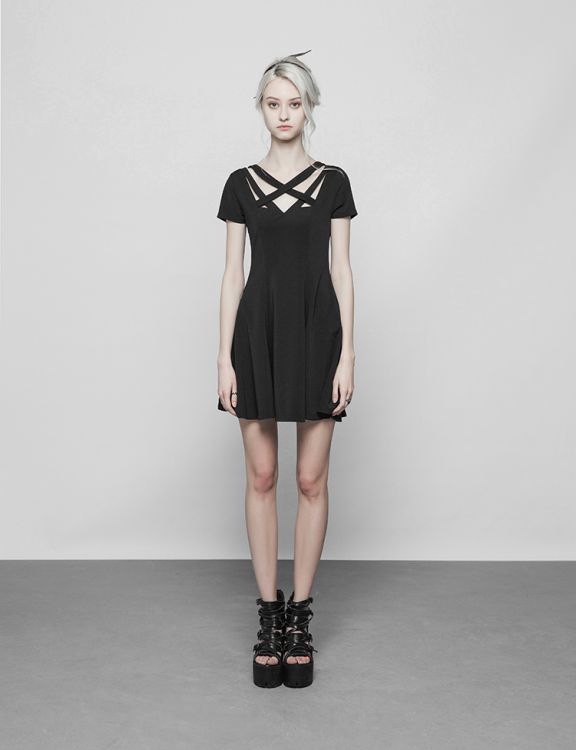  Handsome Cross Design Dress Punk Rave OPQ-374LQF/BK  5