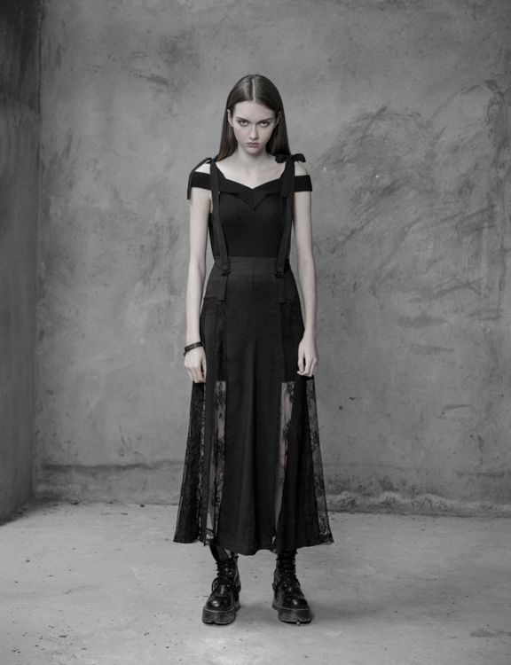  Sexy Lace Skirt Punk Rave OPQ-400BQF/BK  5