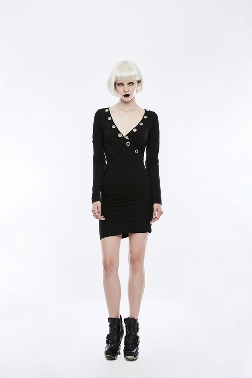  Sexy Punk Simplicity Skirt Punk Rave OQ-354LQF/BK  6