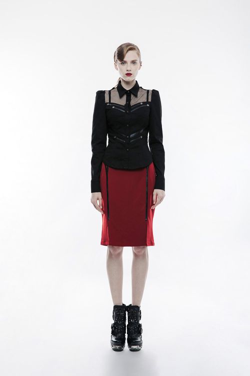  Military Uniform Half Skirt Punk Rave WQ-342BQF/RD  6