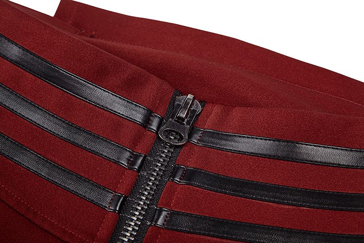  Military Uniform Half Skirt Punk Rave WQ-342BQF/RD  8