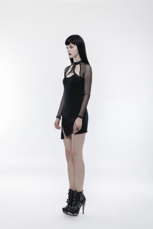  Punk Inclined Pendulum Dress Punk Rave WQ-348LQF/BK  6