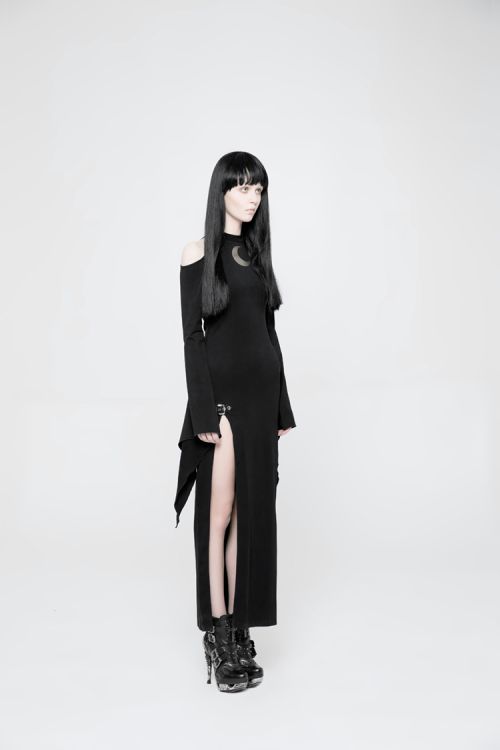      Diablo Opened Fork Dress Punk Rave WQ-367LQF/BK /   /  7