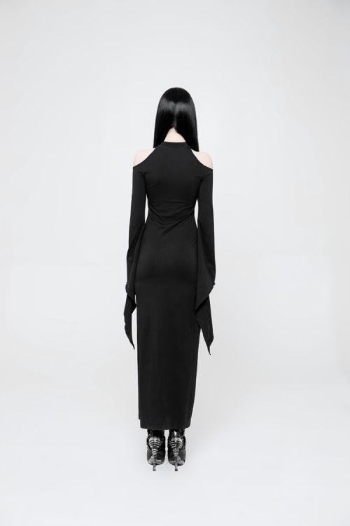      Diablo Opened Fork Dress Punk Rave WQ-367LQF/BK /   /  6