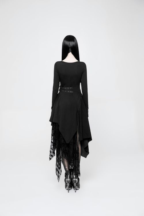  Punk Knitted Decadent Dress Punk Rave WQ-368LQF/BK  7