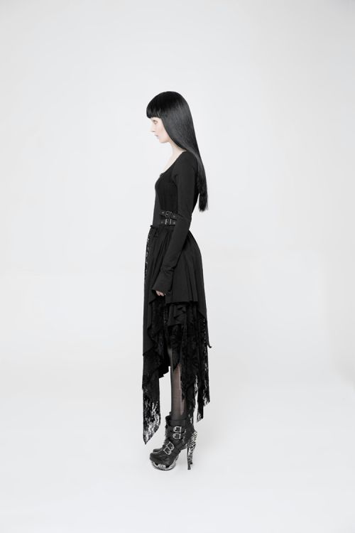  Punk Knitted Decadent Dress Punk Rave WQ-368LQF/BK  6