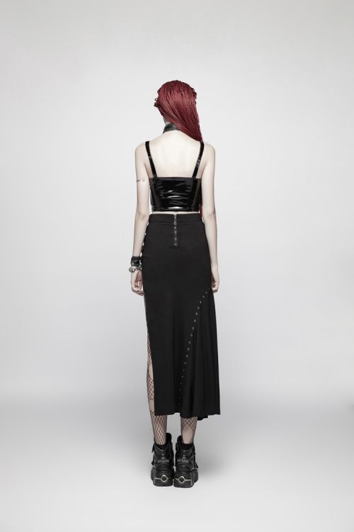  Punk Sexy Slim Fit Half Skirt Punk Rave WQ-373BQF/BK  6