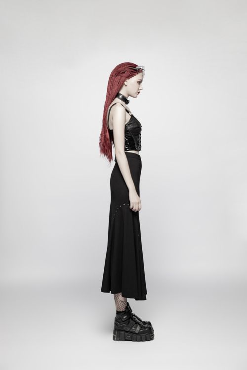  Punk Sexy Slim Fit Half Skirt Punk Rave WQ-373BQF/BK  7