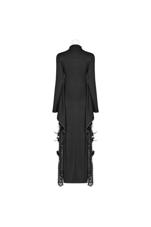 Платье Gothic Kimono Sleeve Maxi Dress Punk Rave WQ-378LQF/BK Изображение 4