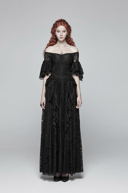  Gorgeous Victorian Dress Punk Rave WQ-391LQF/BK  5