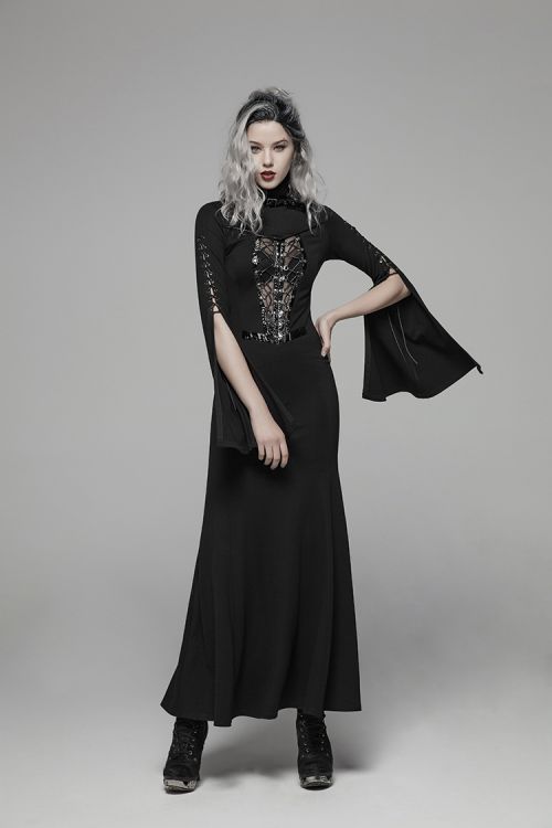 Dark Punk Dress Punk Rave WQ-409LQF/BK  5