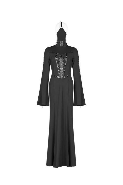  Dark Punk Dress Punk Rave WQ-409LQF/BK  2